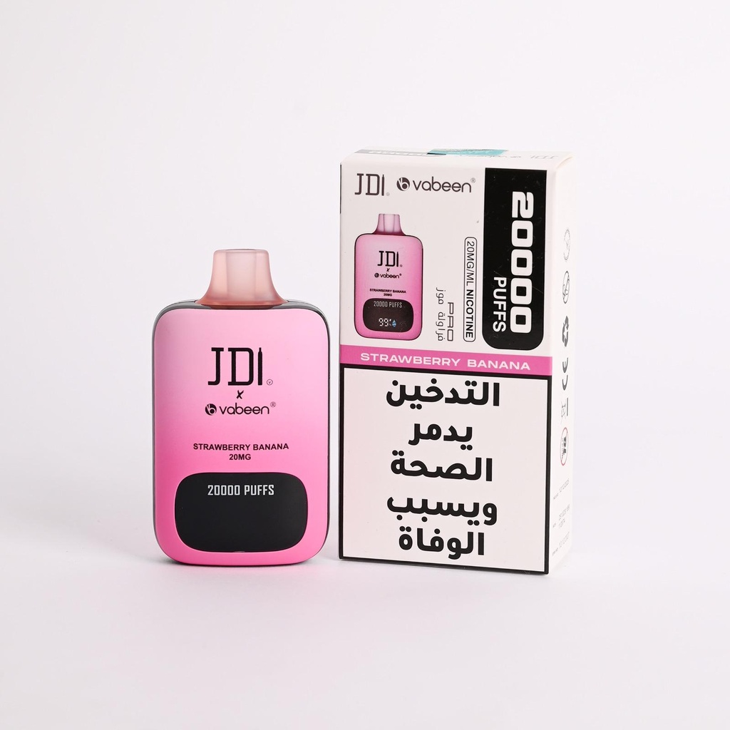 JDI VABEEN PRO 20K PUFFS 20MG - STRAWBERRY BANANA