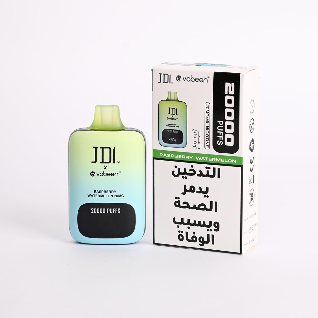 JDI VABEEN PRO 20K PUFFS 20MG - RASPBERRY WATERMELON