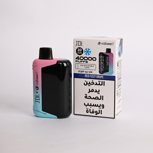 [760122019341] JDI POLAR BEAST 20MG 40K PUFFS - RED FIZZY GRAPE